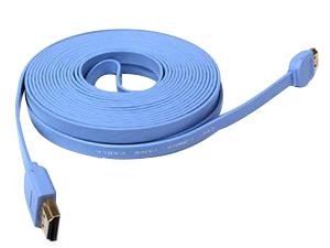 Cable HDMI 2.0 4K, cable plano para computadora y TV